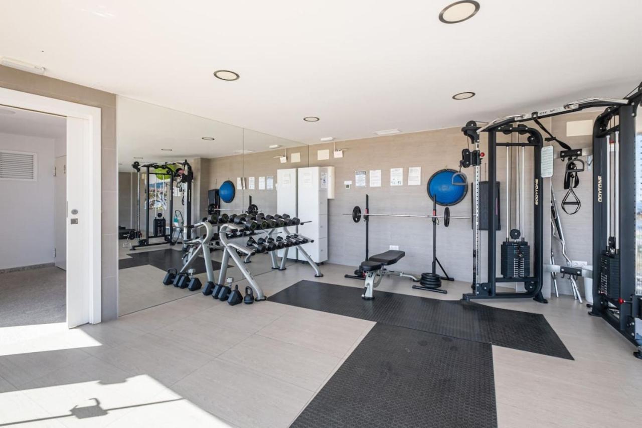 Lujo En Sunset Waves Sauna Tenis Vistas Al Mar Gym Appartement *