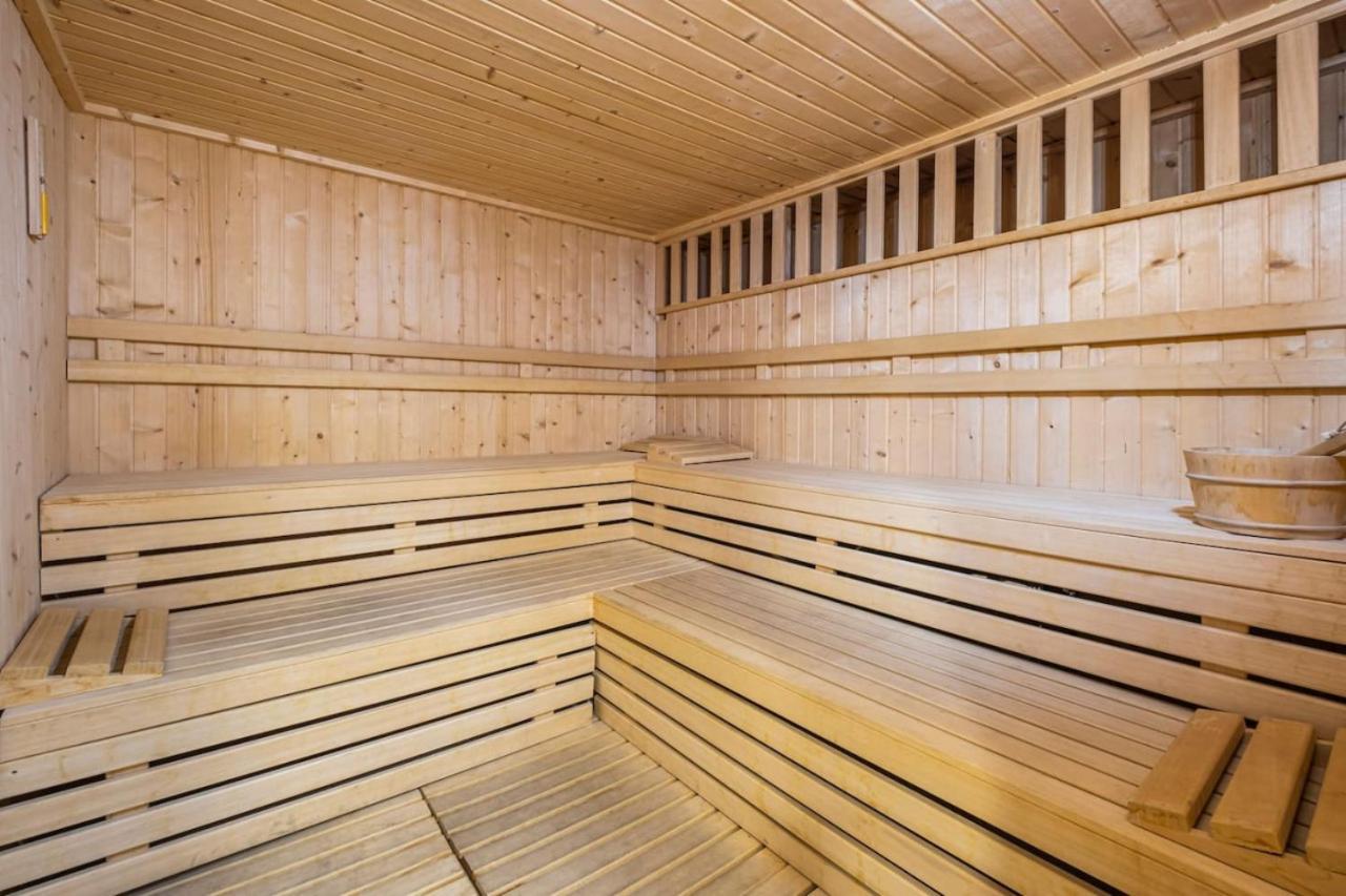 Lujo En Sunset Waves Sauna Tenis Vistas Al Mar Gym Appartement